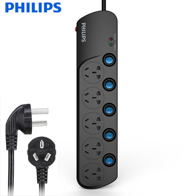 

Новый GB PHILIPS Philips Strip 5 1,8 м сопротивление комбинации полосы отверстие пять суб-контроль защиты выключателя двери монтажной платы патч-панели ребенка от перегрузки розеток шахты