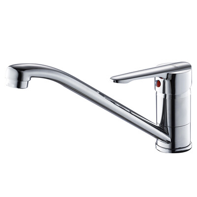 

Ballee Full copper low bend kitchen faucet hot and cold dish basin faucet