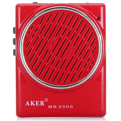 

Love (AKER) MR2506 audio teaching portable wireless infrared remote control guide loudspeaker (red)