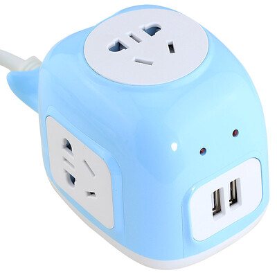 

Breeze QF-X1C full length 1.8M three holes + two holes USB interface whale socket with child protection door total control switch converter socket / plug / plug board / drag board