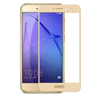 

Smorss Huawei glory 8 Youth Edition tempered film Huawei glory eight youth mobile phone film full-screen full coverage of gold