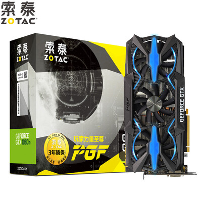 

ZOTAC GTX1080Ti-11GD5X PGF OC 1620-1733 / 11210MHz 11GB / 352bit графическая карта GDDR5X PCI-E