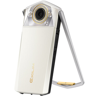

Casio (CASIO) EX-TR750 Цифровая камера (3,5-дюймовый экран, двойные светодиодные фонари, Анджел Ейес) Автопортрет артефакт Перл Уайт