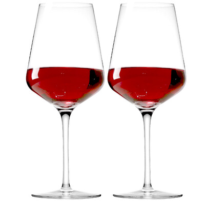 

Beijing East supermarket Mika Sha MKSA European imports of red wine goblets Bordeaux wine glass red wine with lead-free crystal cup wine 2 590ml 2