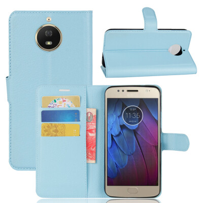 

GANGXUN Motorola Moto G5S Case High Quality PU Leather Flip Cover Kickstand Anti-shock Wallet Case for Moto G5S