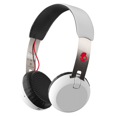 

Skullcandy GRIND WIRELESS S5GBW-J472 Sports Wireless Bluetooth Headset White