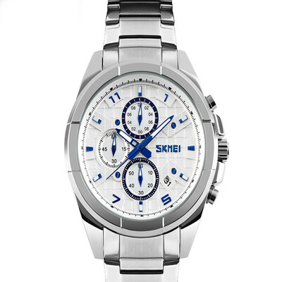 

Steel Watch Waterproof Business Men Watch as gift for men