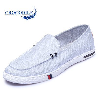 

CROCODILE men's casual breathable canvas shoes