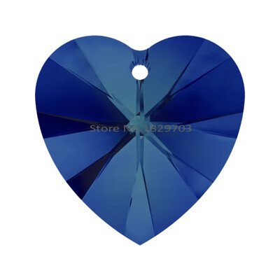 1Pcs Original Crystal From SWAROVSKI 6228 XILION Heart Pendant 144mm140mm Beads Jewelry Making DIY