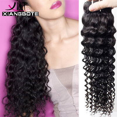 

Cheap Bundles Of Weave With 3 Bundles Malaysian Deep Curly Hair 7A Unprocessed Virgin Hair Deep Wave Human Hair Weave Bundles