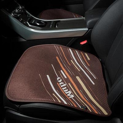 

MUBO car seat breathable square cushion front row single seat cushion seasons common seat slip non-slip office chair seat cushion loaded 2 pieces