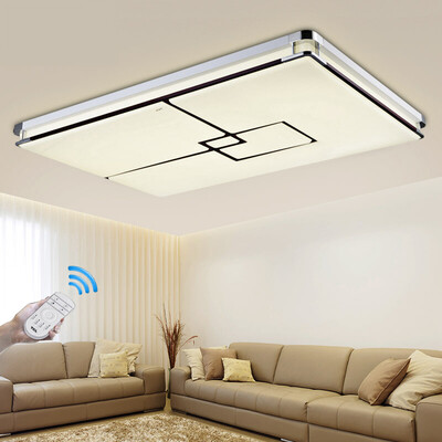 

TCL LED Ceiling Light Square 72W Remote Control Promise Dimming New Chinese Living Room Lighting Office Lights Conference Room Lighting Lighting Rectangular 950 650 H100m