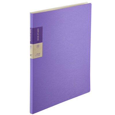 

Coix A4 20 pages ARMOR information book file A3120 purple