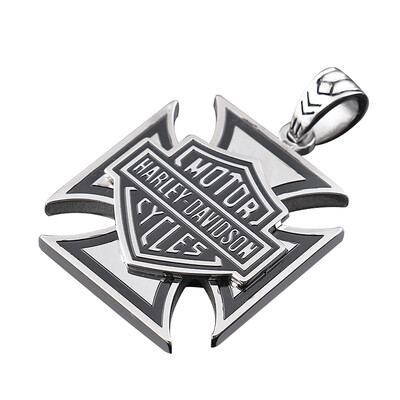 

Mens Necklace Stainless Steel Vintage Halle Cross Pendant Necklace Knights Templar Cross Halle pendants Jewelry