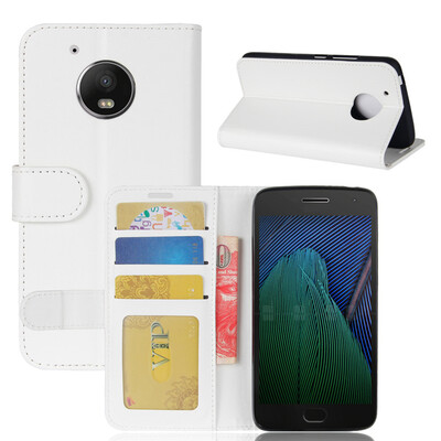

GANGXUN Motorola Moto G5 Case High Quality PU Leather Flip Kickstand Wallet Cover for Moto G5