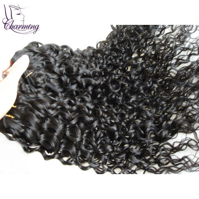 

3PCS Lot Brazilian Wavy Hair bundles Unprocessed Virgin Human Hair Water Wave Hair Weaving Culry Brazilian Virgin Hair