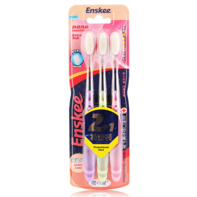 

Сакура Kit (Enskee) тщательной очистки Xianrou резины десен уход мягкой зубной щетки × 3 разветвленным NO.910 (2 + 1 означает скидку)