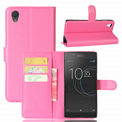 

GANGXUN Sony Xperia L1 Case PU Leather Magnetic Flip Wallet Card Cover for Sony Xperia L1