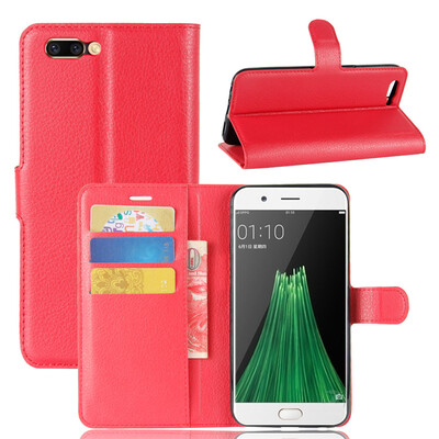 

GANGXUN Oppo R11 Plus Case High Quality PU Leather Flip Cover Kickstand Anti-shock Wallet Case for OPPO R11 Plus