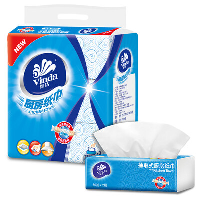 

Вида (из Vinda) съемная насосная кухня бумажный мешок 80 накачки * 3