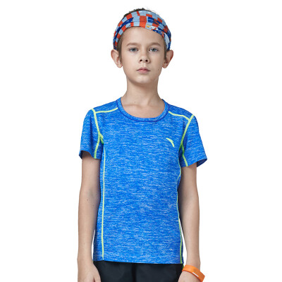 

ANTA (ANTA) children's clothing men's large children short-sleeved sweater children's short-sleeved T-shirt 35724149 Knight Blue 160