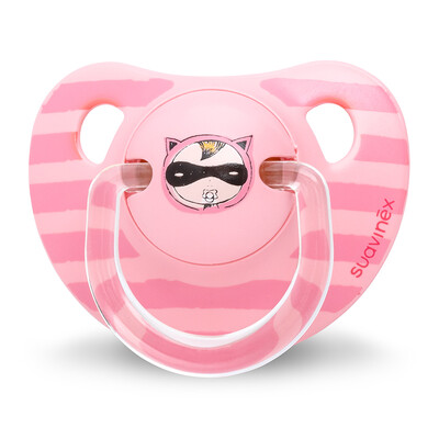

Suviani suavinex pacifier 6-18 months thumb latex baby molars comfort pacifier sleep type Spain imported pink secret