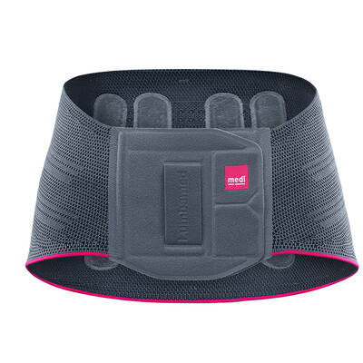 

medi Reinforced waist Lumbamed plus with massage pad Germany imported sports health waist belt men&39s upgrade models dark gray II yards
