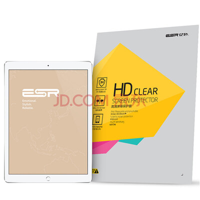 

(ESR) Apple iPad Pro 12,9-дюймовая экранирующая пленка высокой четкости высокой четкости [также относится ко второму поколению iPad Pro12.9]
