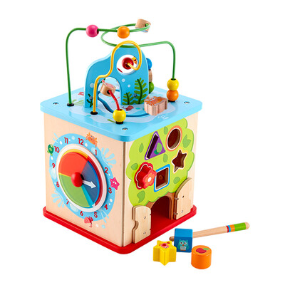 

Hape Trolltech коробки игры ребенок раннего детства образовательные просветление игрушка многофункциональный более чем через 12 месяцев E8378