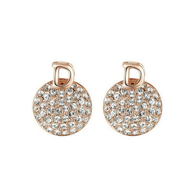 

Yoursfs@ Fashion 18k rose gold plated austrian crystal eskitme kolye earring jewelry for women dropshipping