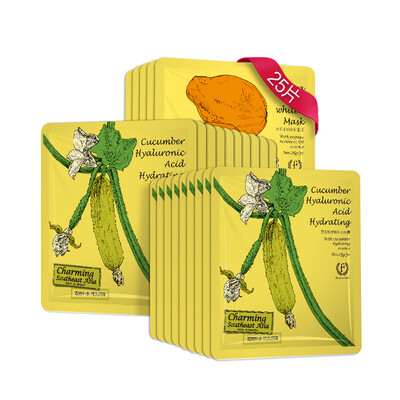 

Flowery Water Flowery Land Aqua Clear Lotion Mask 22 cucumber mask 16 seaweed mask 6