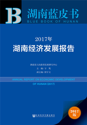 

皮书系列·湖南蓝皮书：2017年湖南经济发展报告