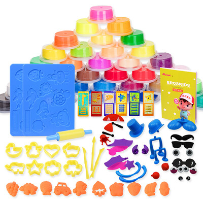

Beibei 36-color ultra-light clay puzzle clay clay space mud clay storage box Daquan suits