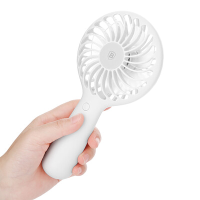 

Baseus) Mini Mini Fan USB Charger Portable Student Dormitory Office Classroom Outdoor Handheld Creative Practical Small Fan Durable Life White