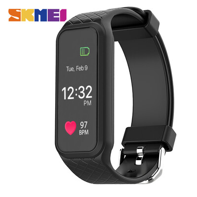 

SKMEI L38I Men Women Heart Rate Smart Wristband Color Screen Pedometer Calorie Sports Watches iOS Android Digital Wristwatches