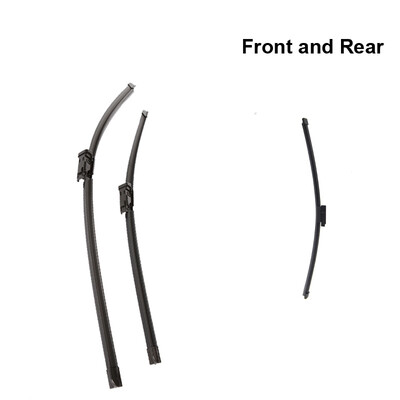 

Wiper Blades for Audi Q3 24"&20" Fit Push Button Arms 2011 2012 2013 2014 2015