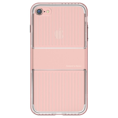 

Времена мышления (Baseus) iPhone7 Apple, телефон оболочки прозрачный защитный чехол 7 новых мужчин сопротивления падение и женщин 4,7 дюйма Розовое золото