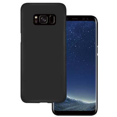 

Yomo S8 Samsung телефона оболочка телефона случае кожа чувствовать полную темно-синюю окантовку Жесткого чехла