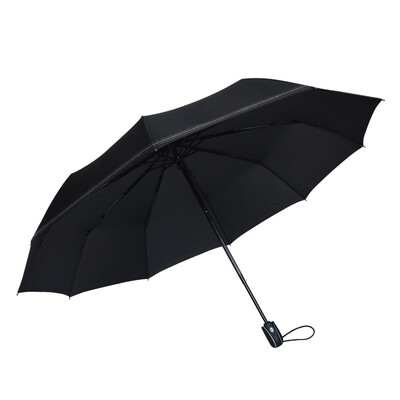 

Happyrain man folds full automatic umbrella 10K anti-wind simple retro umbrella