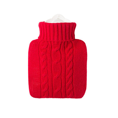

HUGO FROSCH warm frog Germany imported hot water bottle childrens knit hot water bottle hand warmer red 06L 0428