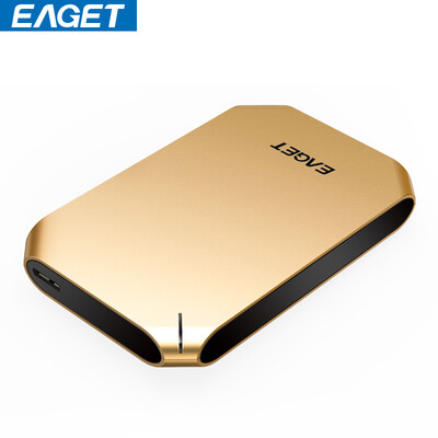 

Yi Jie (EAGET) G60 2,5-дюймовый USB3.0 полный аппаратный механизм шифрования высокоскоростной шок мобильный жесткий диск 500G золото