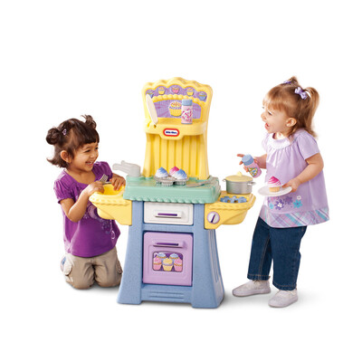 

Little tikes toddlers play house toys simulation kitchen cake kitchen