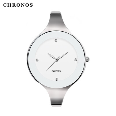

CHRONOS Роскошные модные женские повседневные кварцевые наручные часы Женские элегантные платья 20127 Простые модные часы