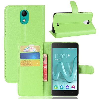 

GANGXUN Wiko Kenny Чехол из высококачественной кожи из искусственной кожи Kickstand Anti-shock Кошелек для Wiko Kenny
