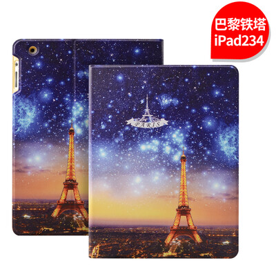 

iPad4 Case ipad3 Чехол ipad2 Tablet PC Leather Sleeve Cartoon Sleeping All-Inclusive Case