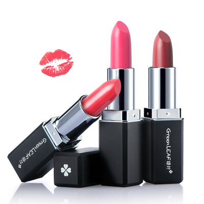 

Green leaves pour lipstick peach powder 38g lip gloss lipstick lipstick moisturizing moisturizing lip durable