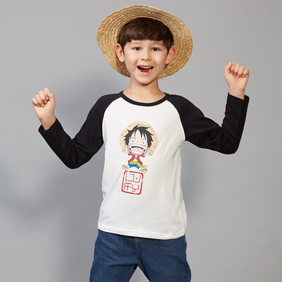 

Ditz (DICI) Shu skin elastic cotton children round neck long sleeve shirt 2C033A0 tender powder 140