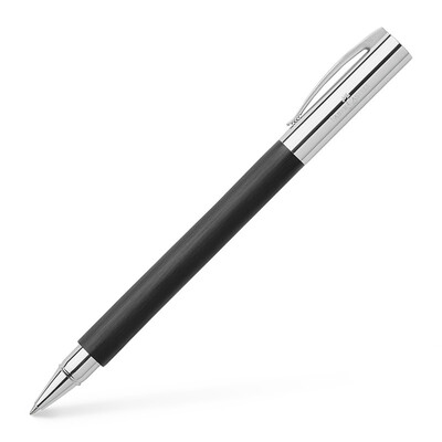 

Faber-castell ambitious series of resin black pearl pen signature pen 148110 M tip