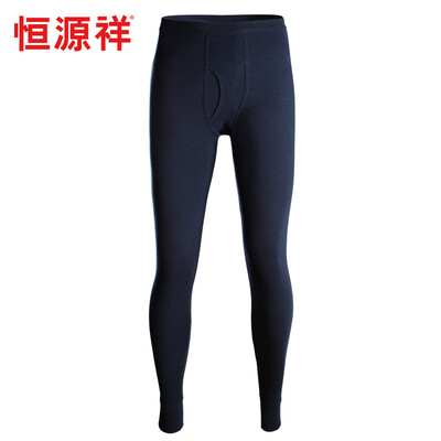 

Hengyuanxiang mens comfortable&soft cotton thin warm pants