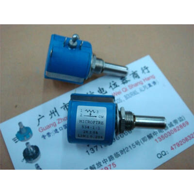 

Printing Machinery Parts 200 European multi-turn potentiometer 1k 2K 4 feet tapped